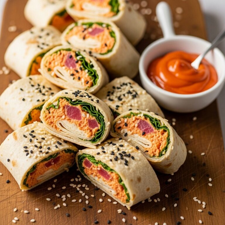 Spicy Tuna Mayo Wrap Recipe