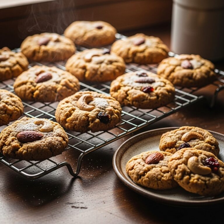 Peanut–Dry Fruit Jaggery Cookies Recipe