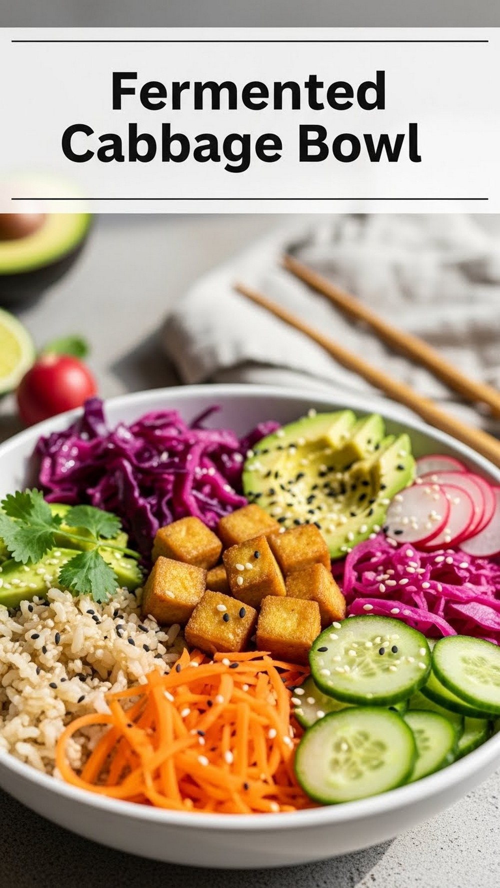 Fermented Cabbage Bowl