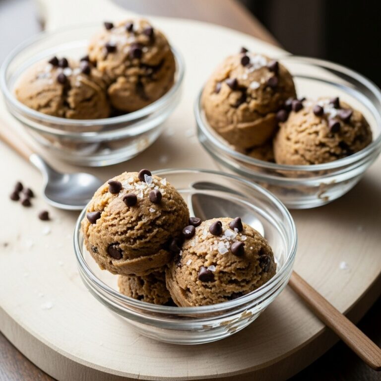 High-Protein Edible Cookie Dough Recipe