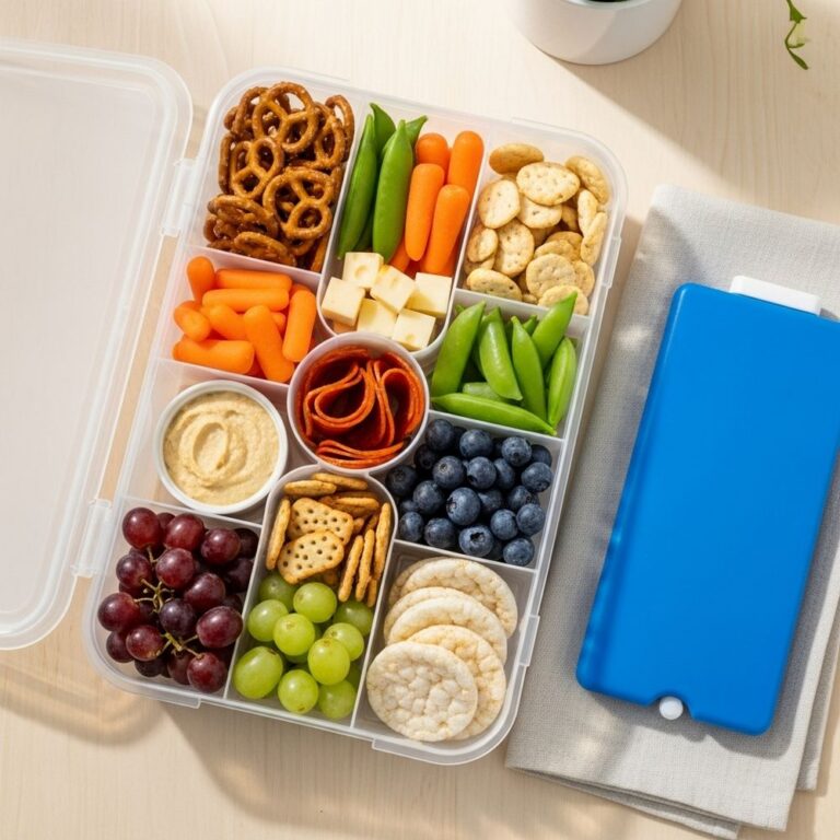 Snackle Box Lunch (Tackle Box Style) Recipe