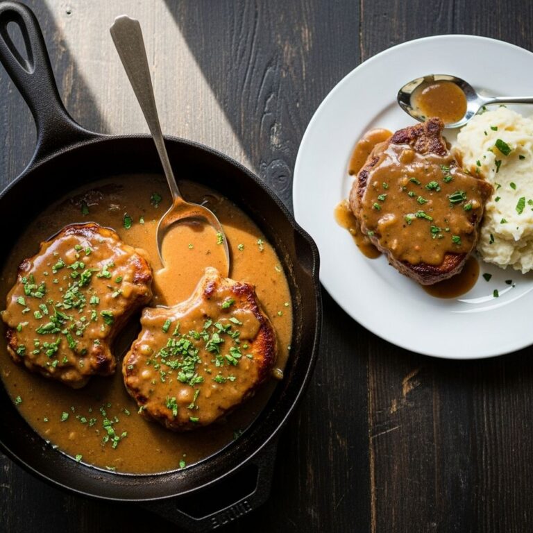 Smothered Pork Chops Recipe