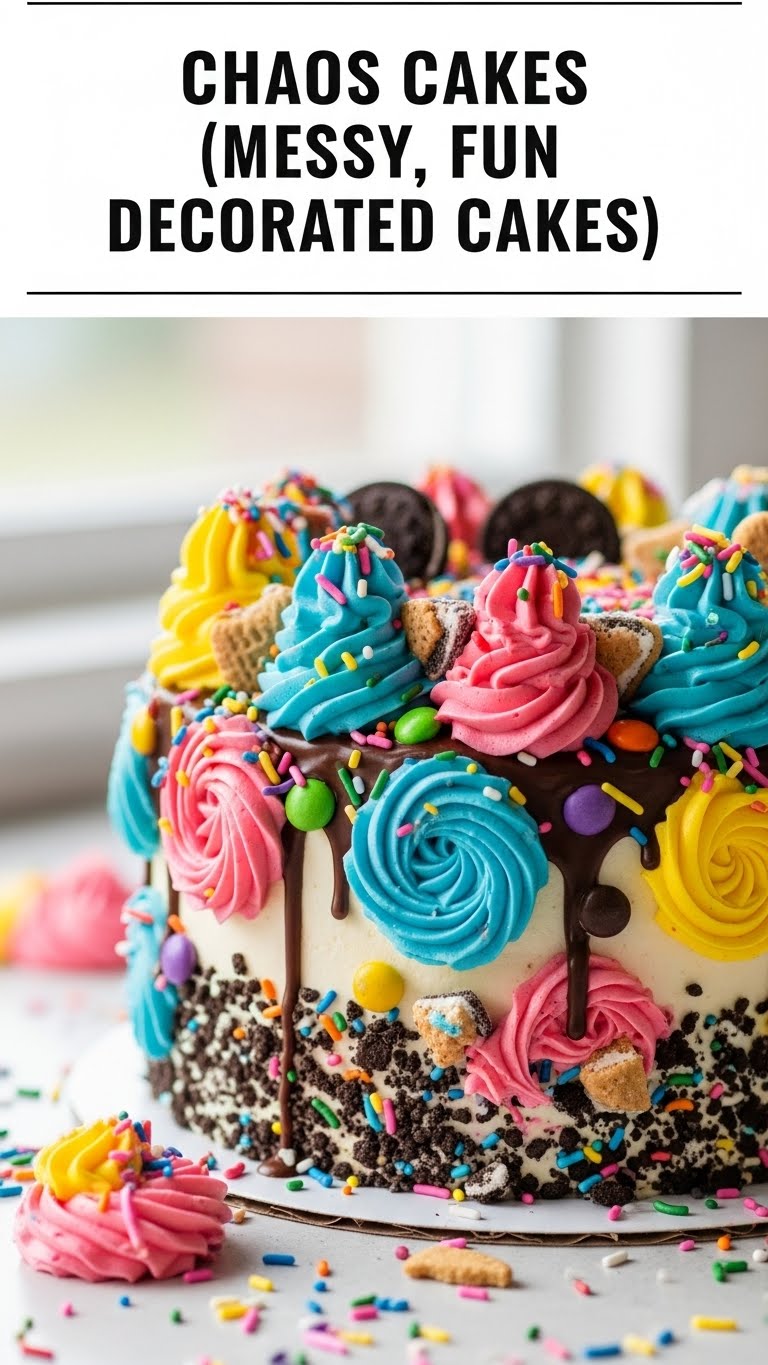 Chaos Cakes (Messy, Fun Decorated Cakes)