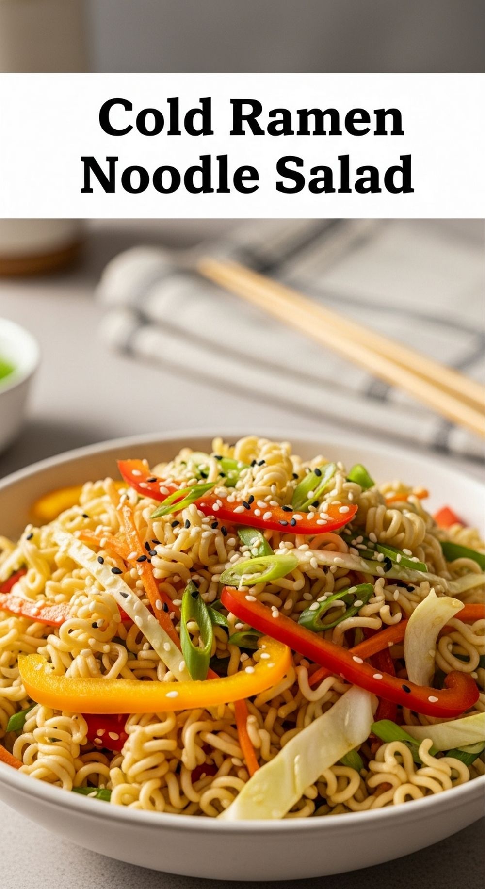 Cold Ramen Noodle Salad Recipe