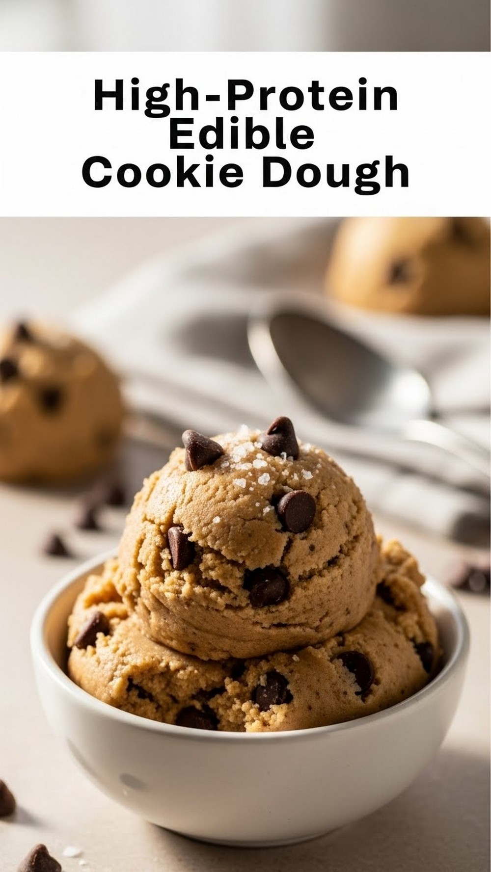 High-Protein Edible Cookie Dough