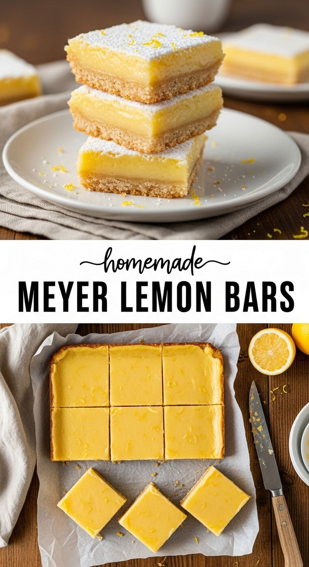 Meyer Lemon Bars
