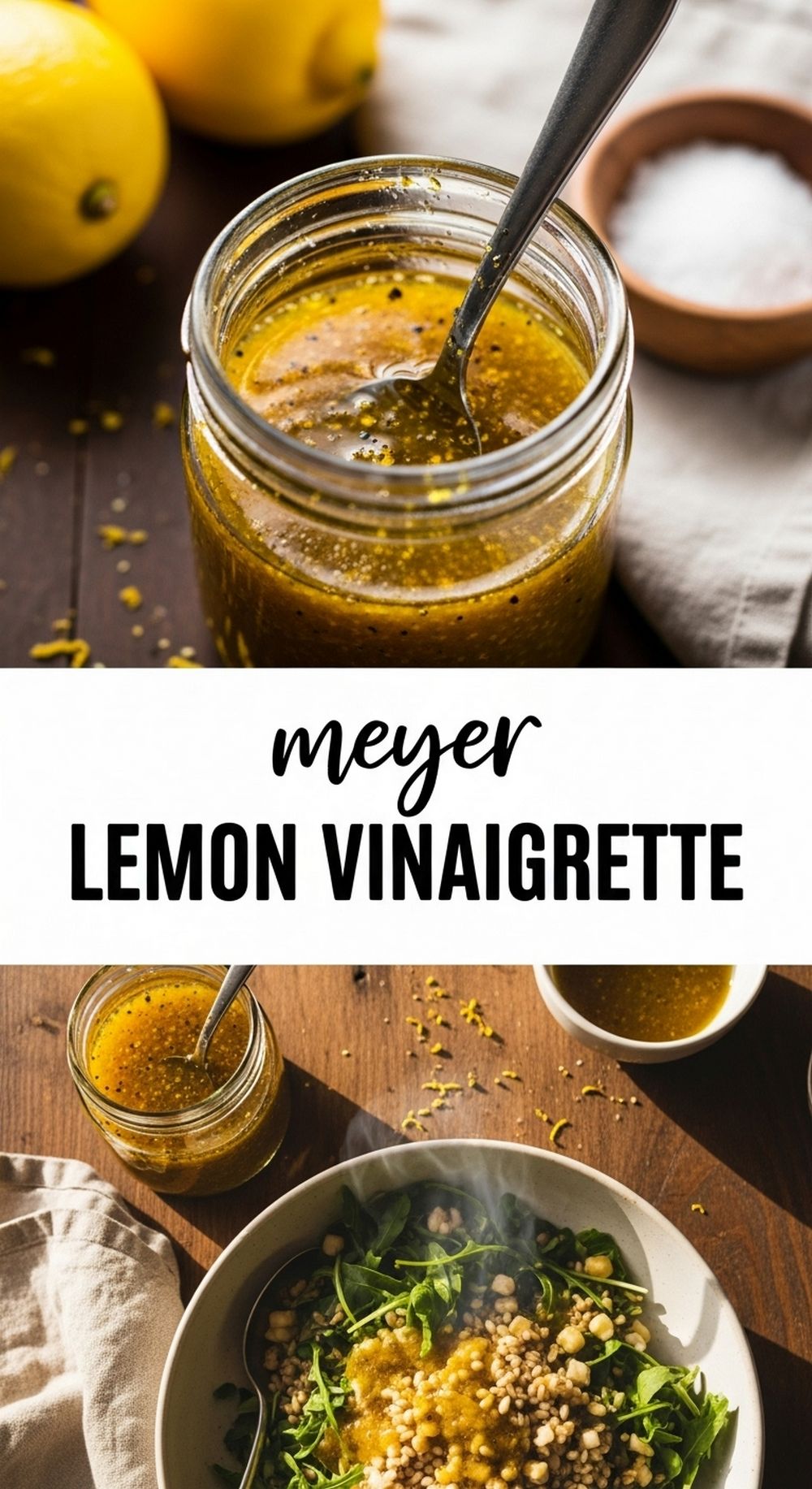 Meyer Lemon Vinaigrette (Salads + Bowls)