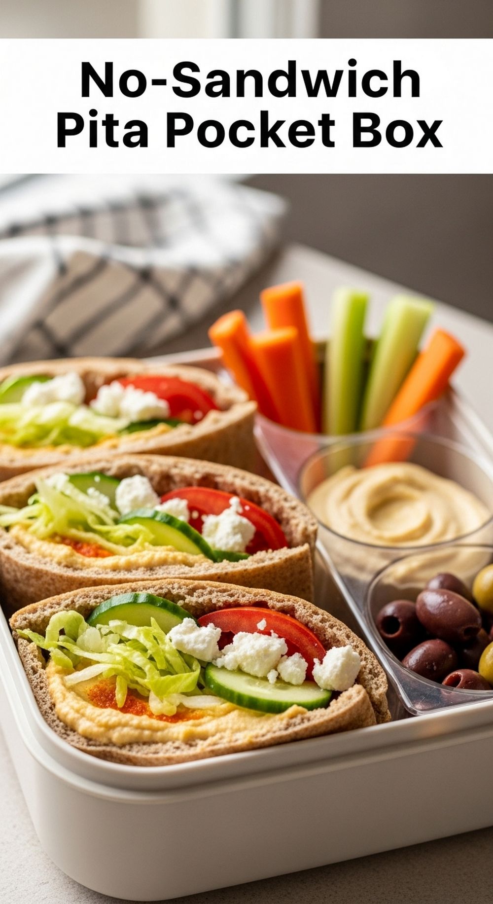No-Sandwich Pita Pocket Box