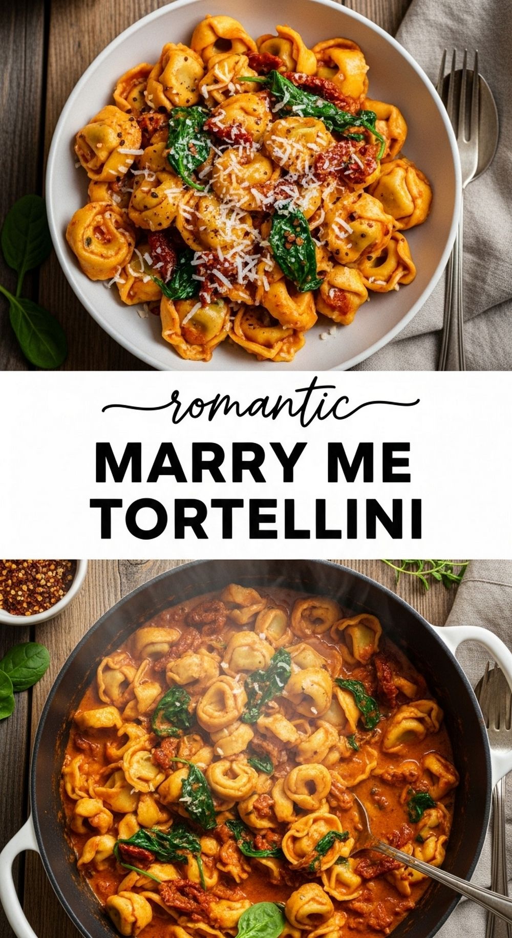 One-Pot “Marry Me” Tortellini