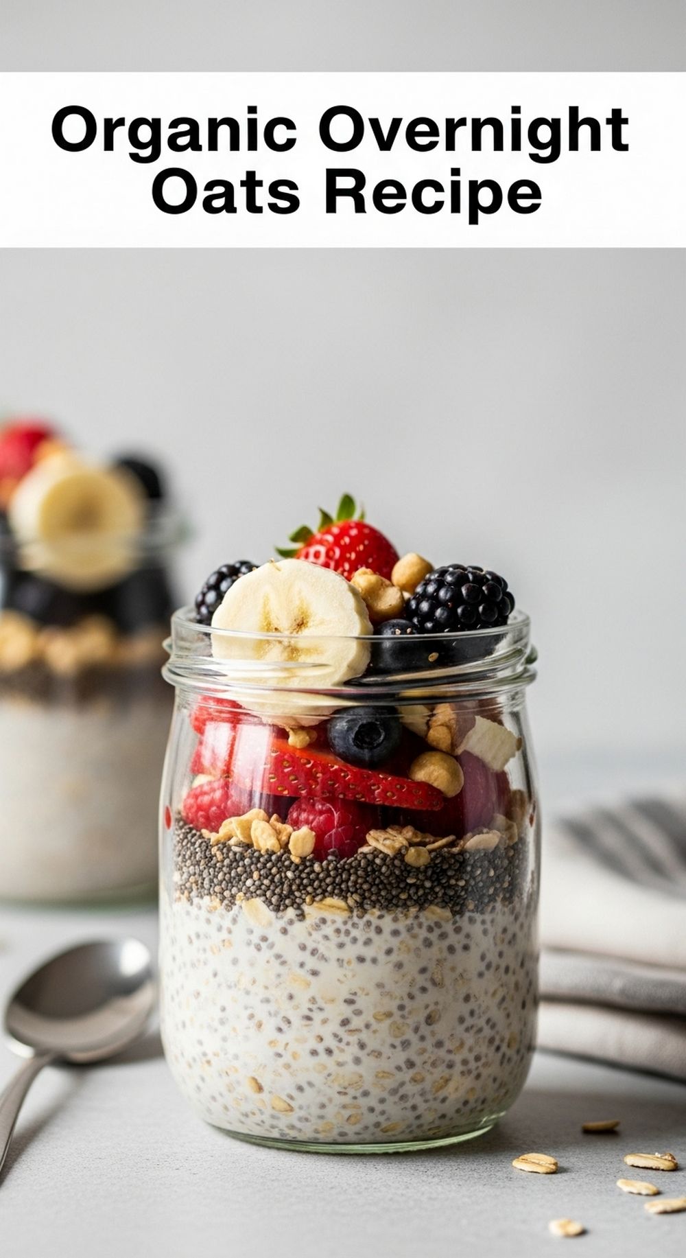 Organic Overnight Oats Recipe