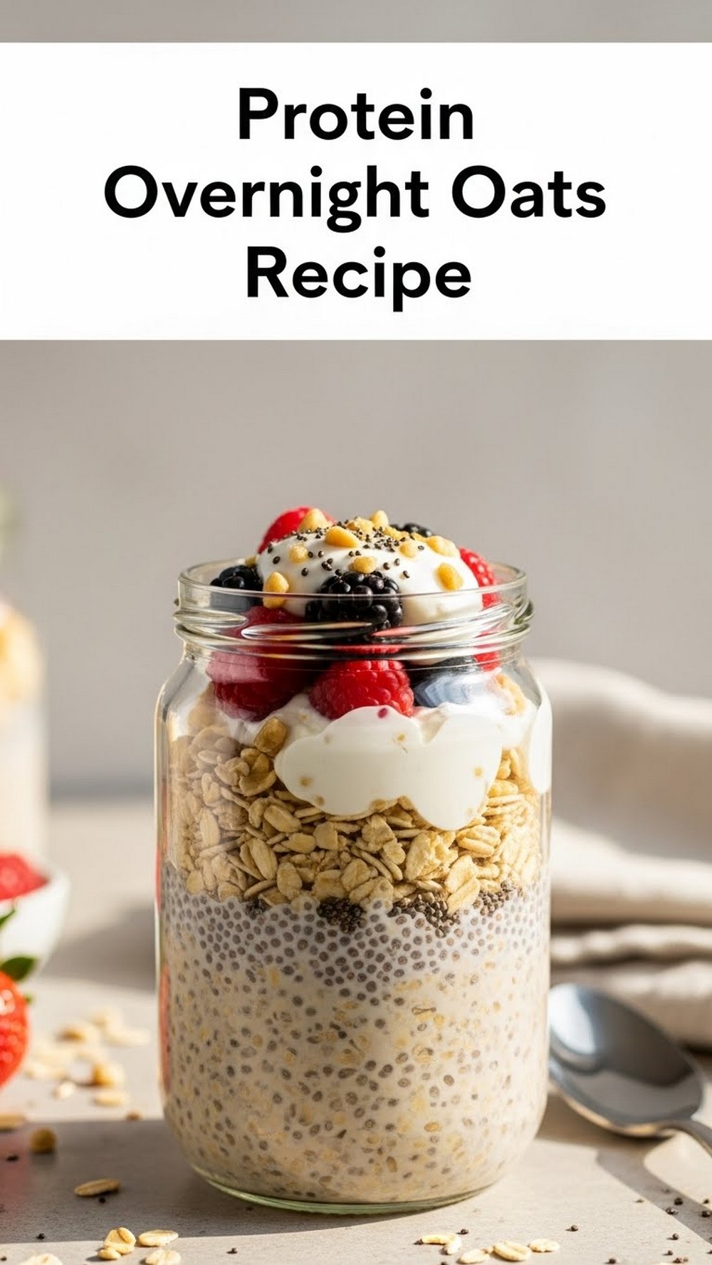 Protein Overnight Oats Recipe