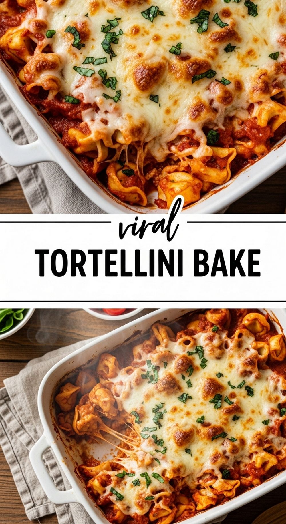 Viral Tortellini Bake Recipe