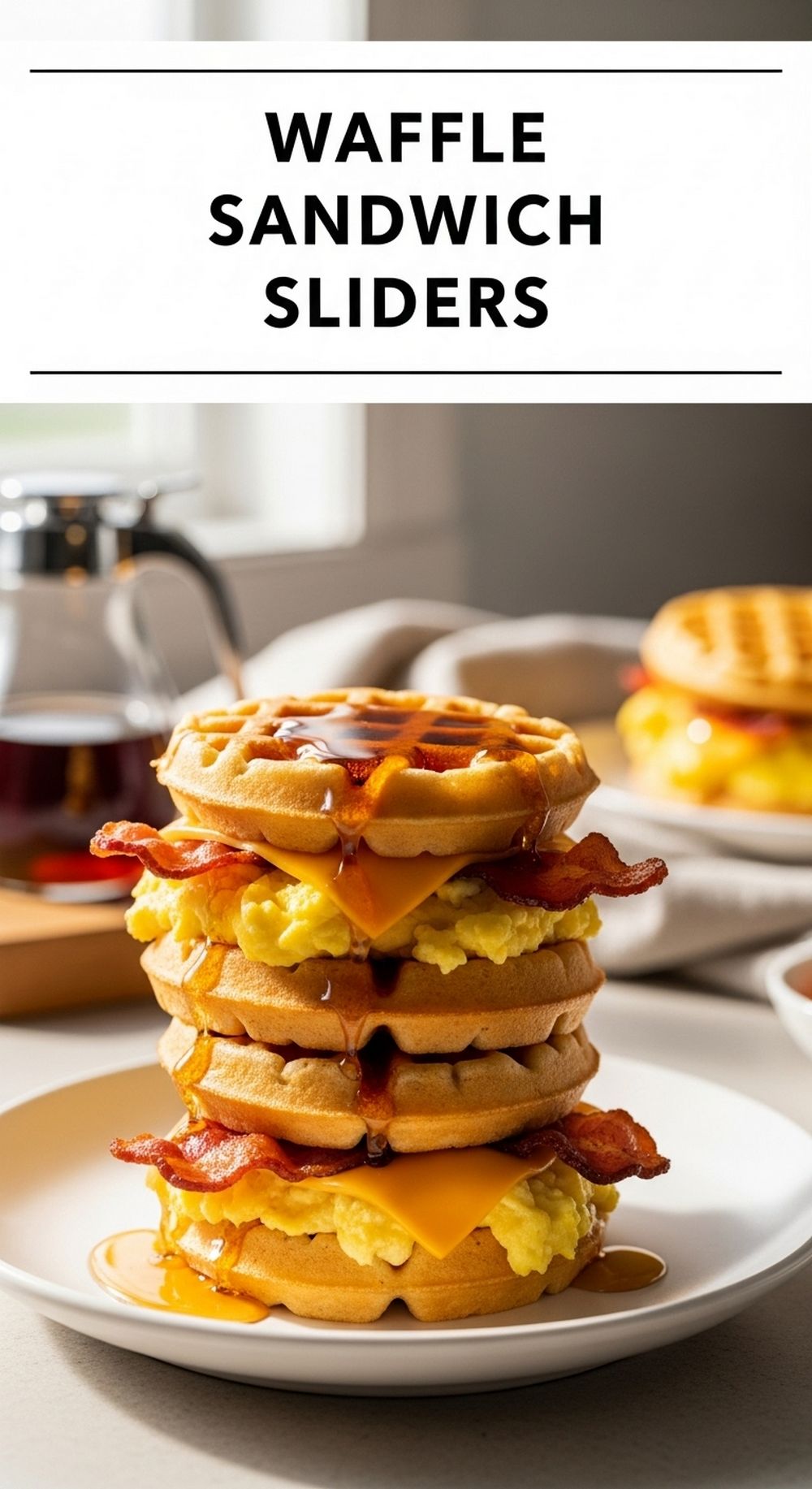 Waffle Sandwich Sliders