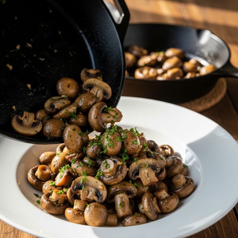 Butter Garlic Mushroom Stir-Fry Recipe