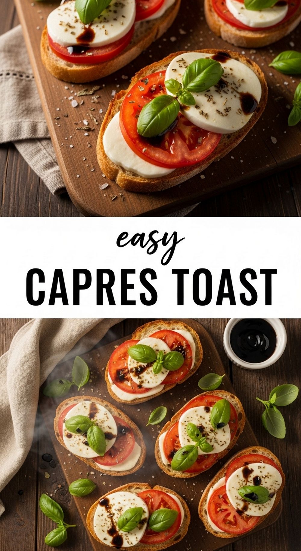 Caprese Toast Recipe