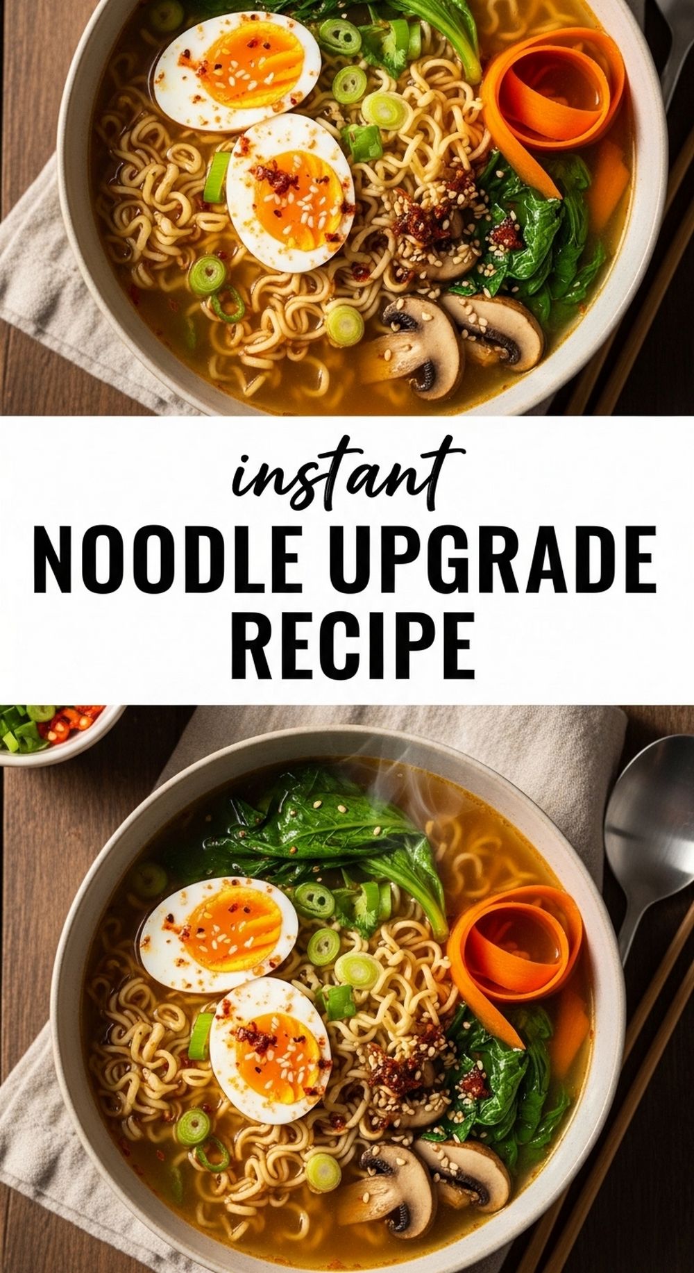 Instant Noodle Upgrade Recipe