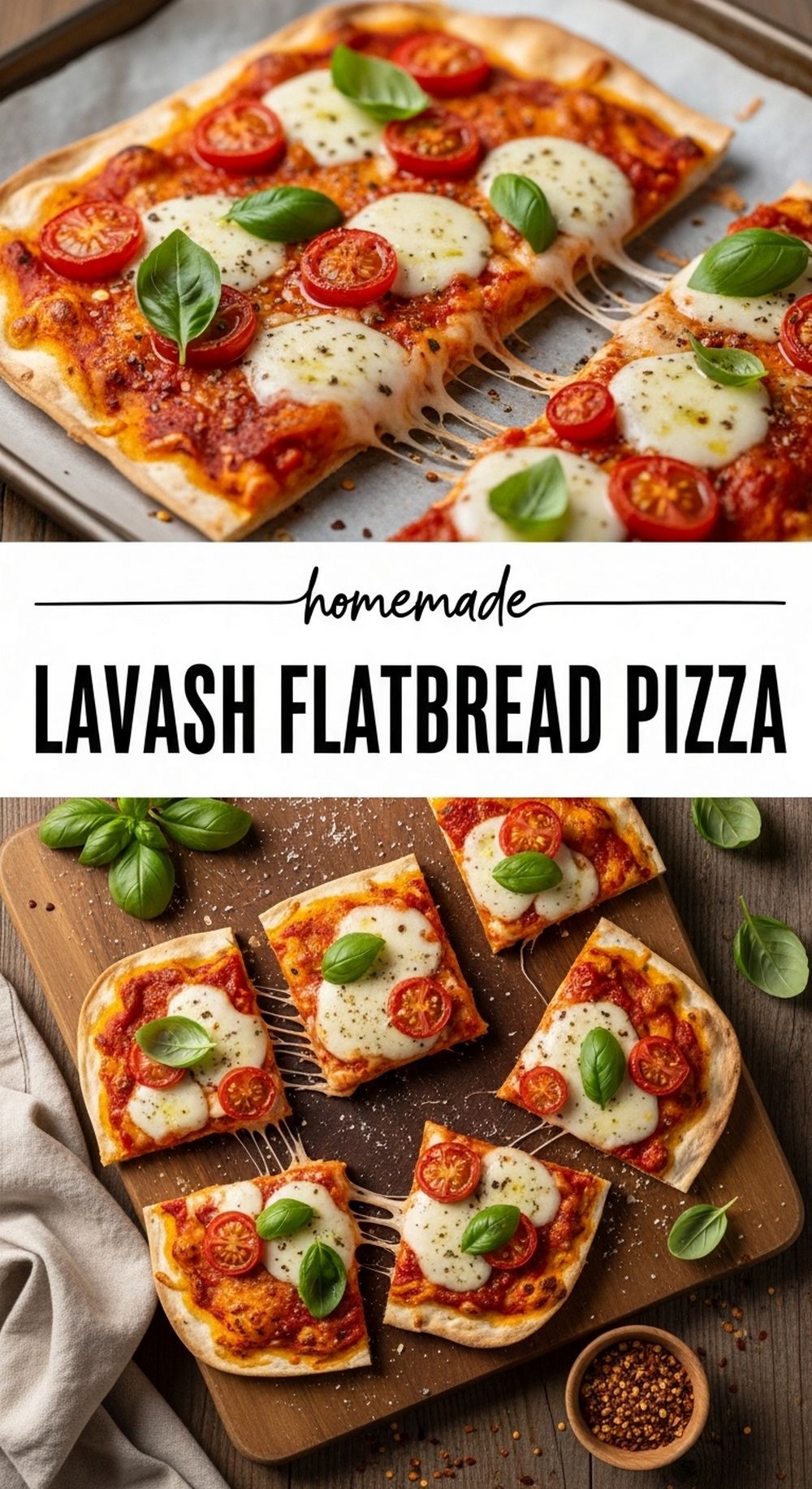 Lavash Flatbread Pizza