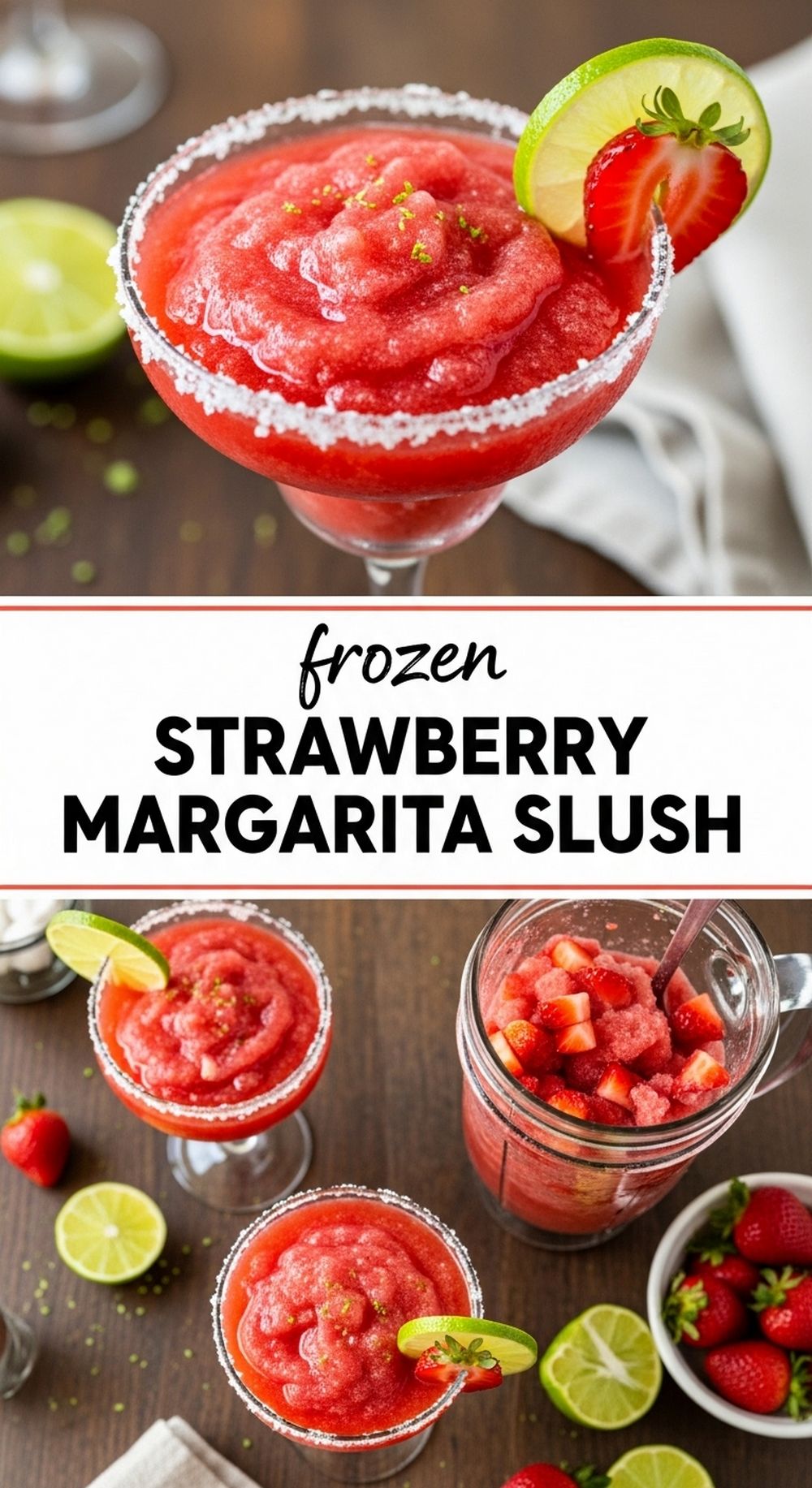 Strawberry Margarita Slush